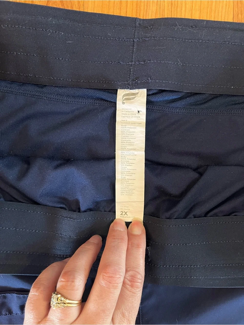 Fabletics Men’s Navy Athletic Shorts - Lightweight Running Shorts